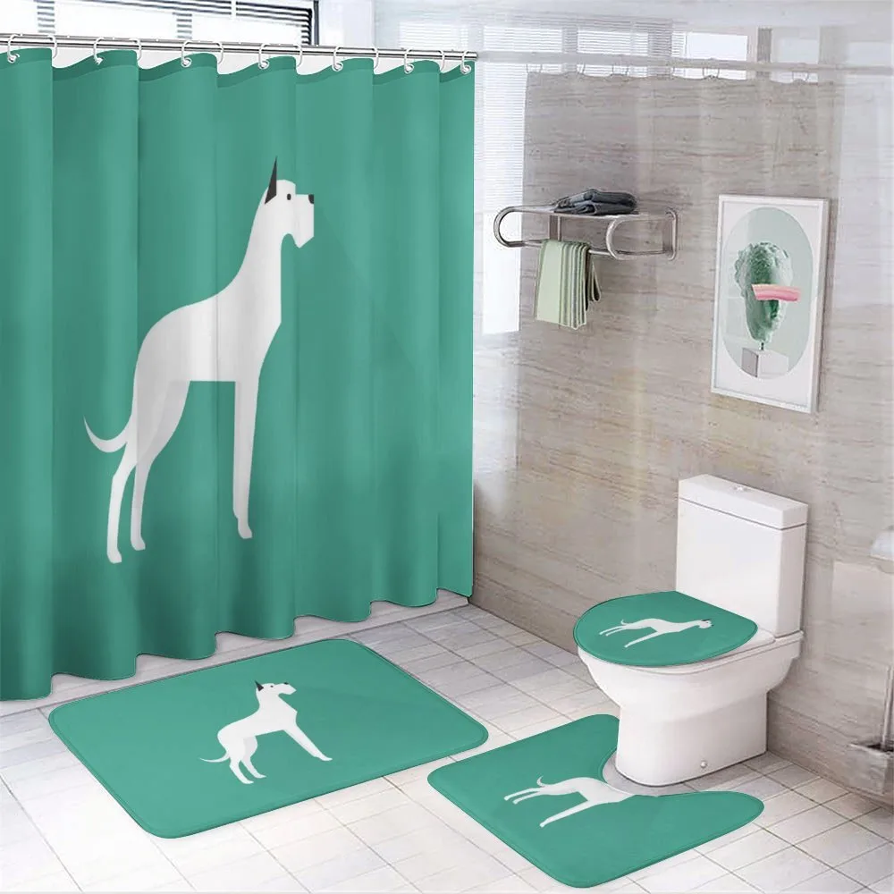 Simplistic of Dog — 4-Piece Bathroom Set preview