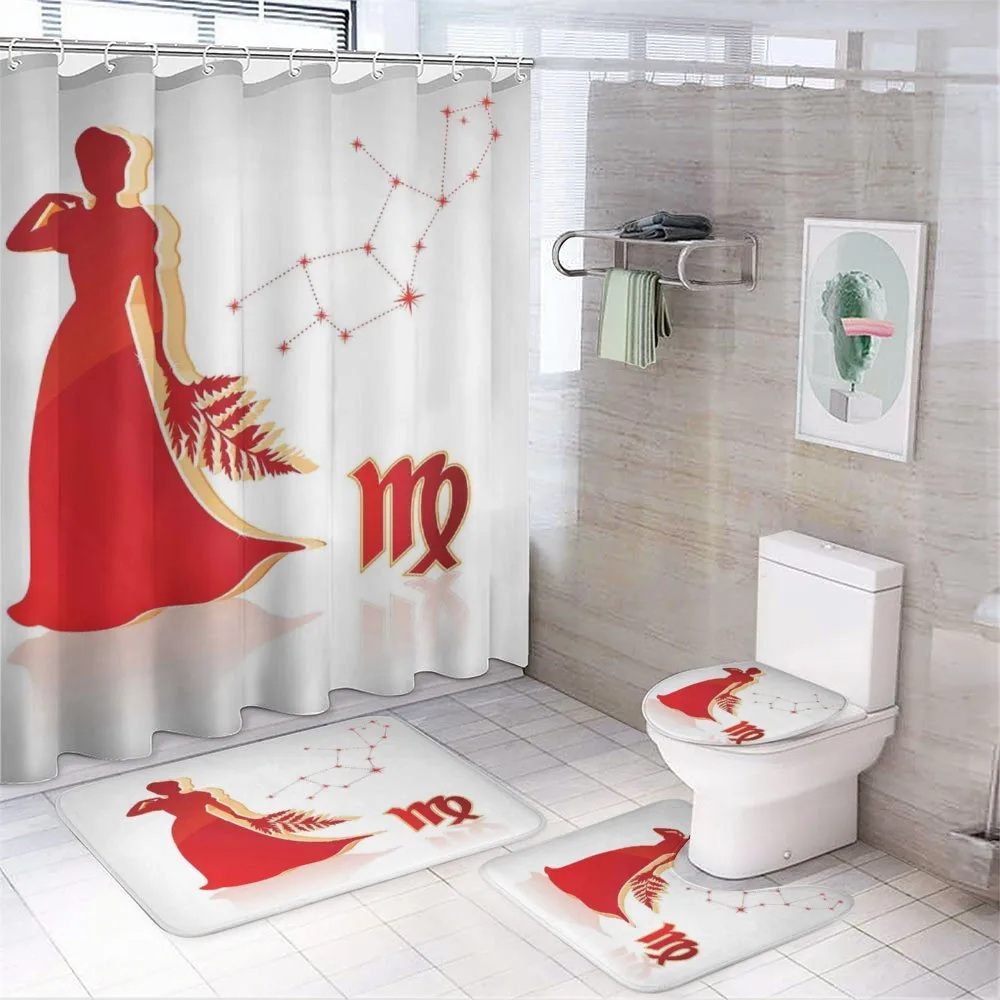 Vibrant Lady Stars — 4-Piece Bathroom Set preview