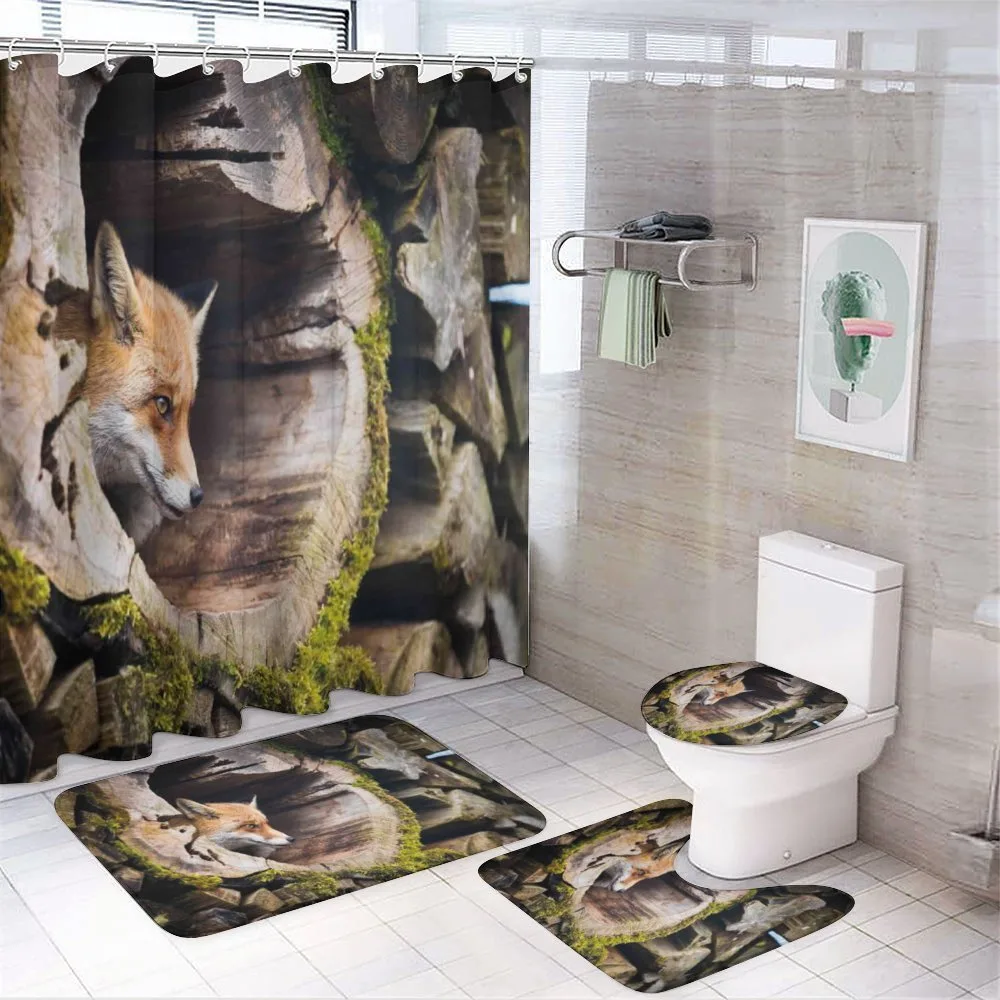 Exotic Furry Creature — 4-Piece Bathroom Set preview