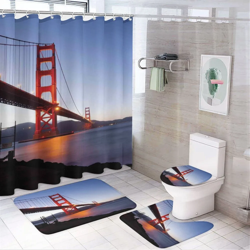 San Francisco Bridge — 4-Piece Bathroom Set preview