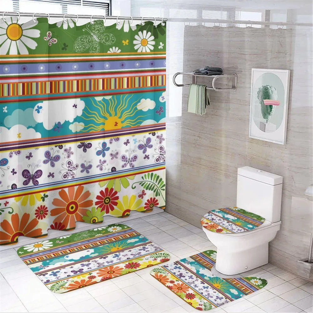 Vivid Daisies Sun Kids — 4-Piece Bathroom Set preview