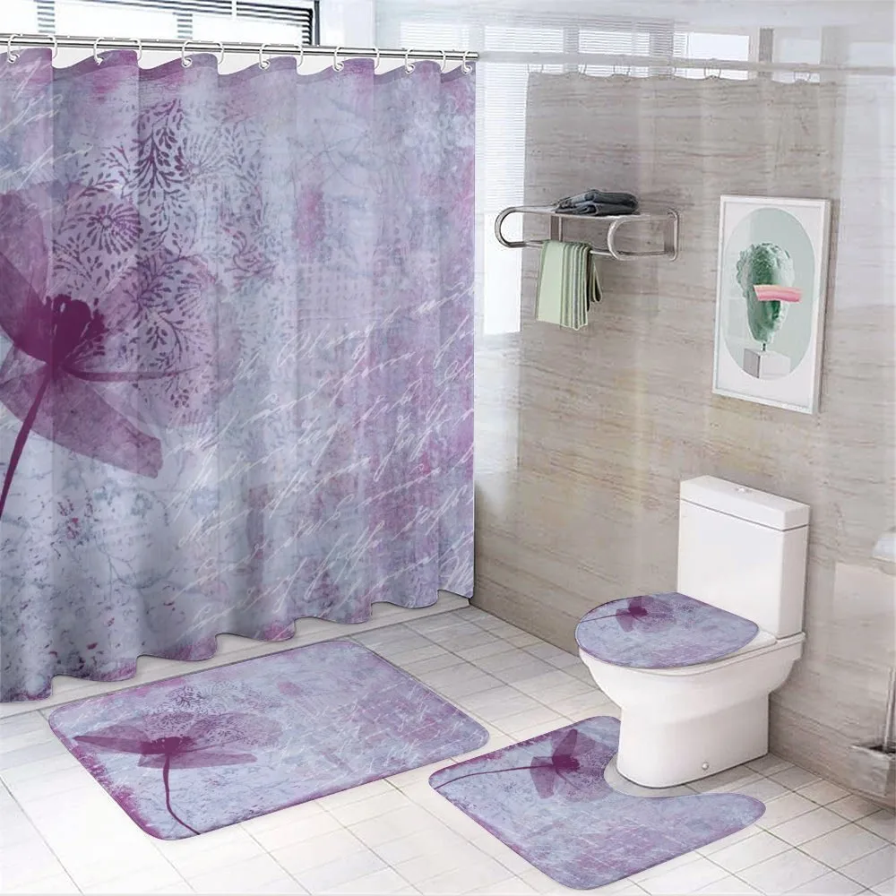 Flower Romance — 4-Piece Bathroom Set preview