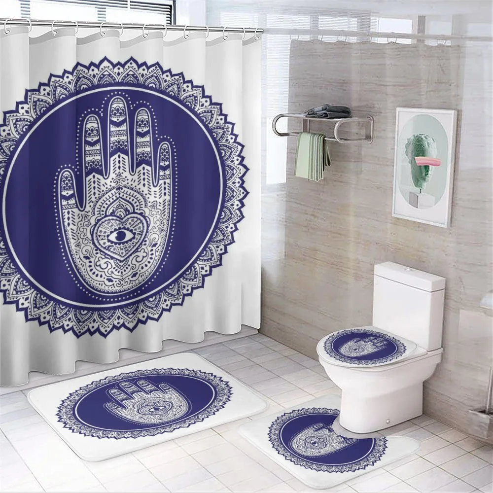 Middle Eastern Mandala — 4-Piece Bathroom Set preview