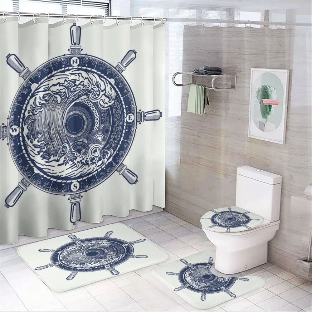 Sea Compass Tsunami — 4-Piece Bathroom Set preview