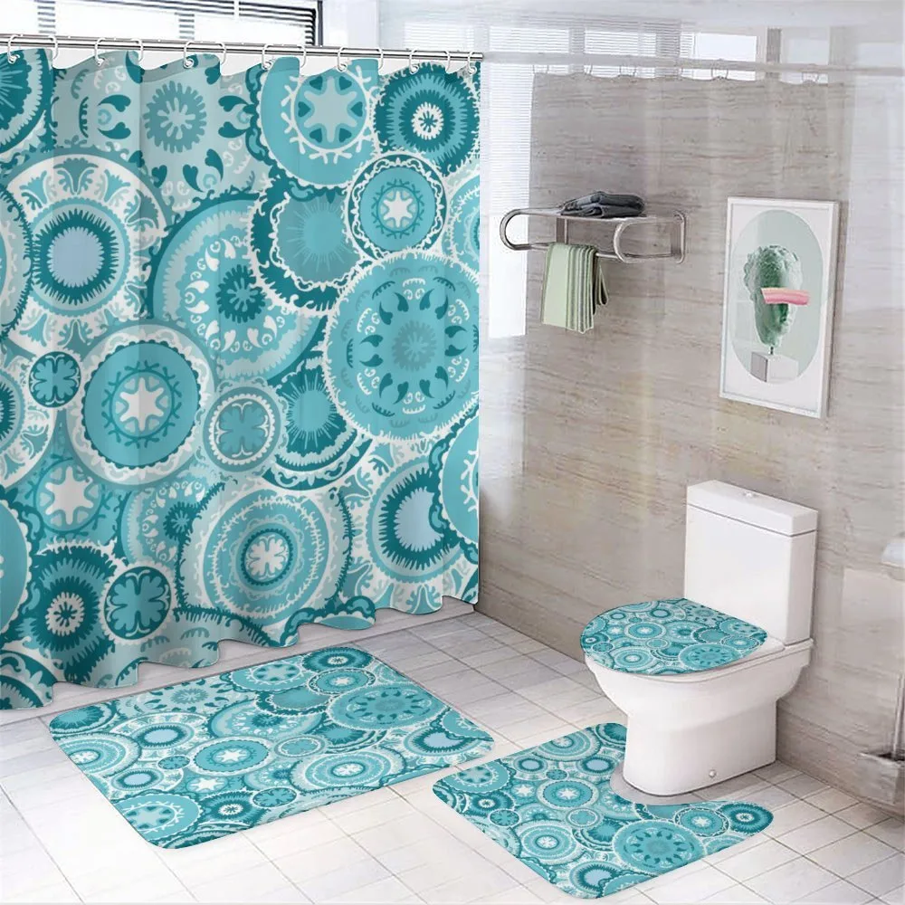 Mandala Round — 4-Piece Bathroom Set preview