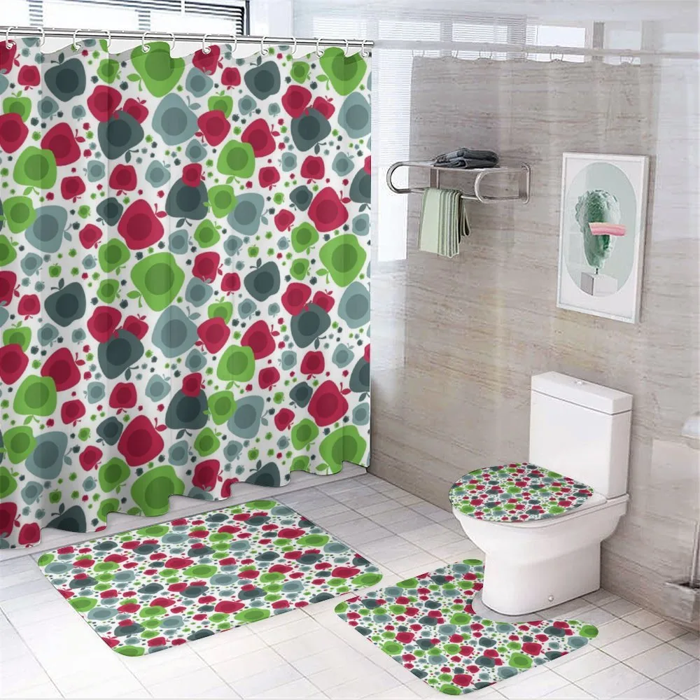Abstract Natural Fruits — 4-Piece Bathroom Set preview