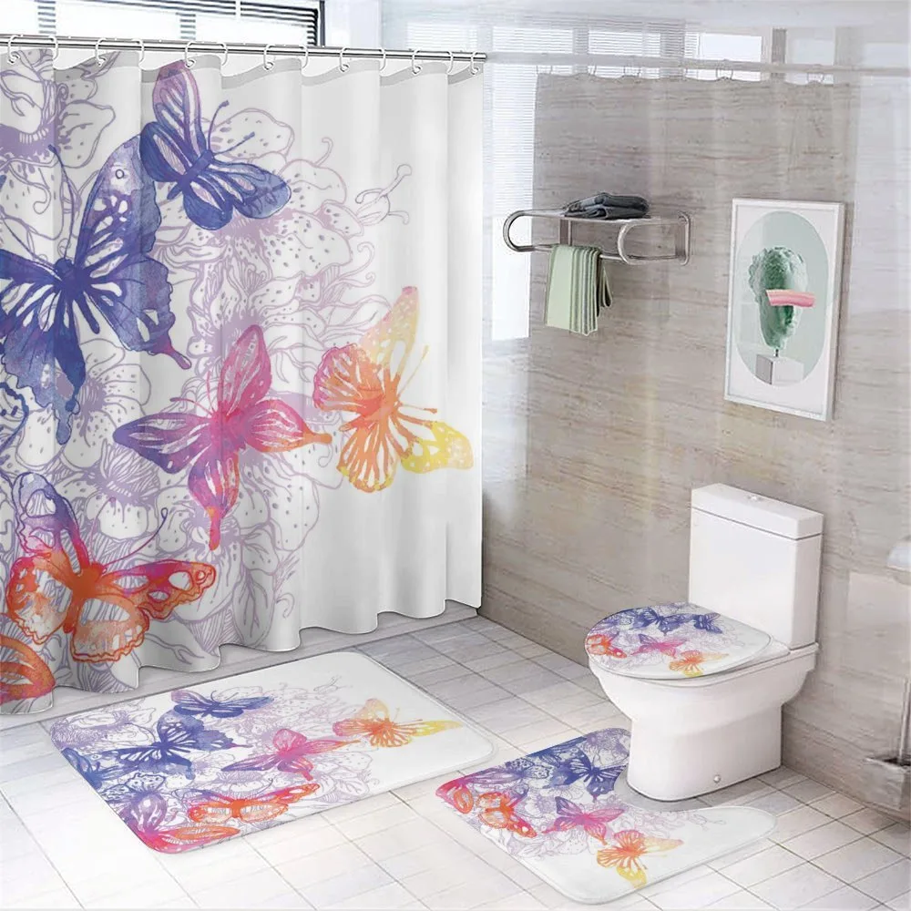 Fantasy Butterflies — 4-Piece Bathroom Set preview