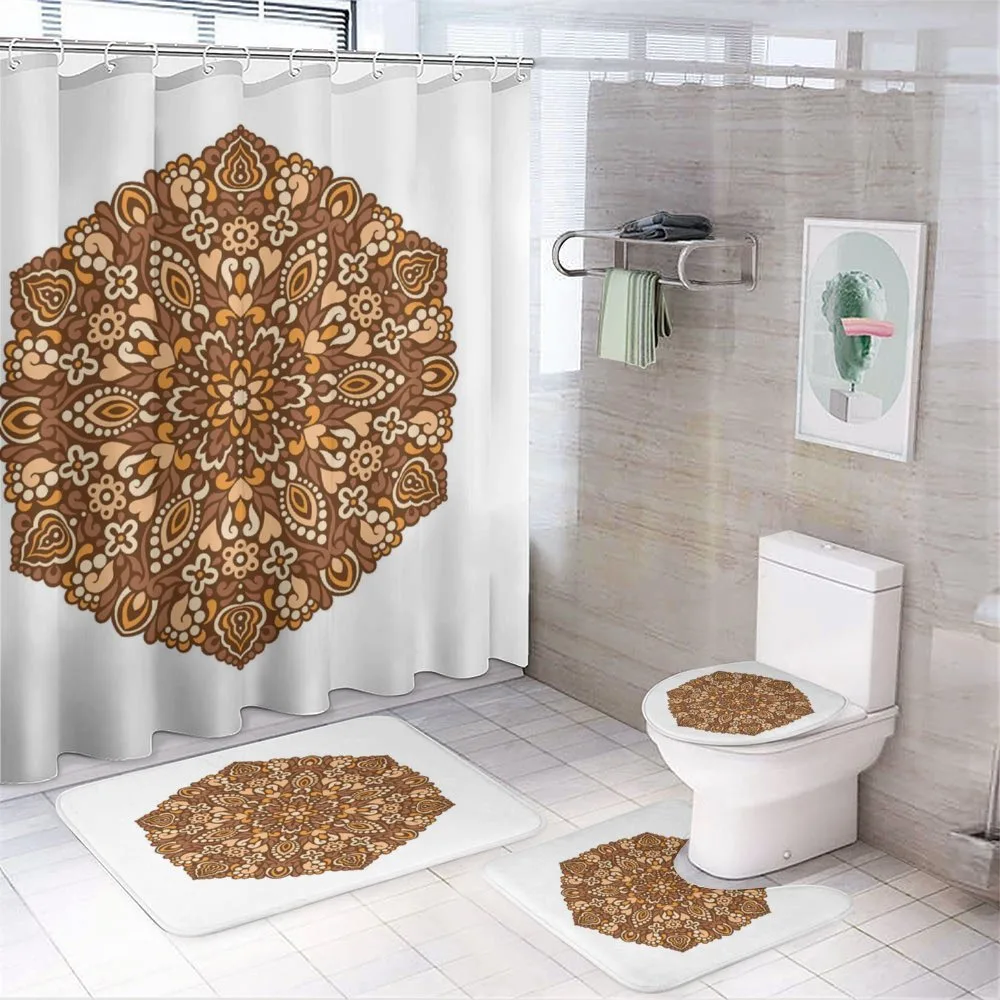 Ornate Mandala — 4-Piece Bathroom Set preview