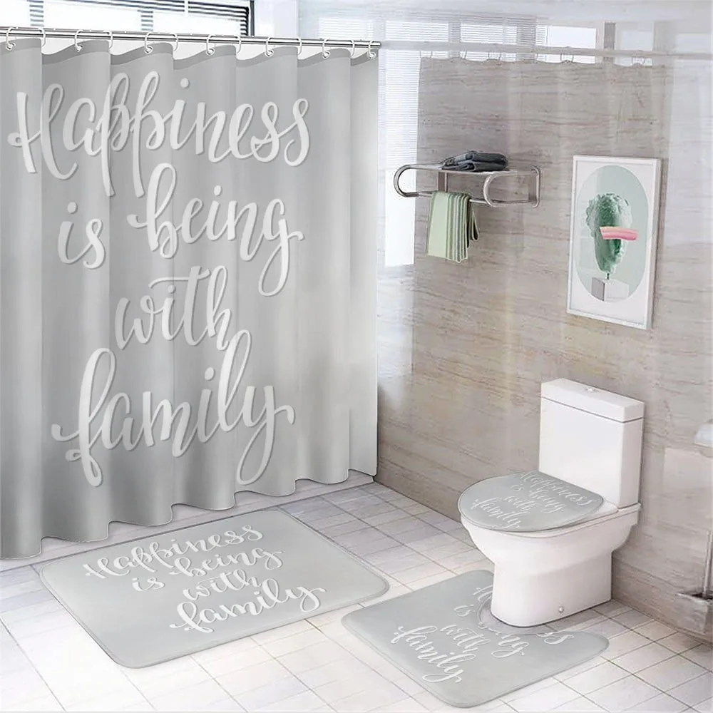 Positive Family — 4-Piece Bathroom Set preview