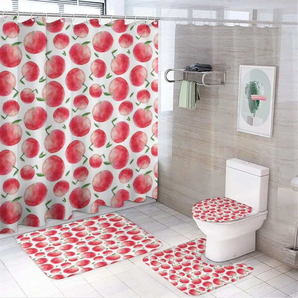 Watercolor Art Harvest — 4-Piece Bathroom Set preview