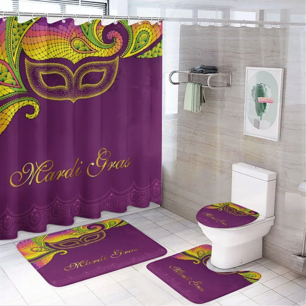 Colorful Lace Style — 4-Piece Bathroom Set preview