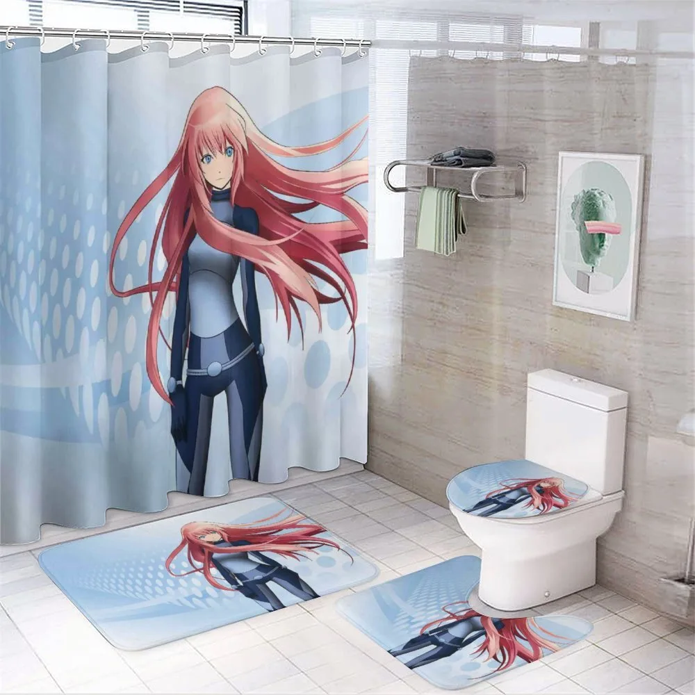 Digital Futuristic Style — 4-Piece Bathroom Set preview