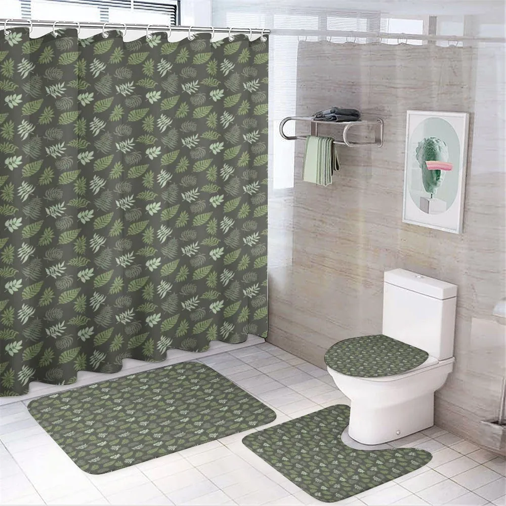 Foliage Composition Exotic — 4-Piece Bathroom Set preview