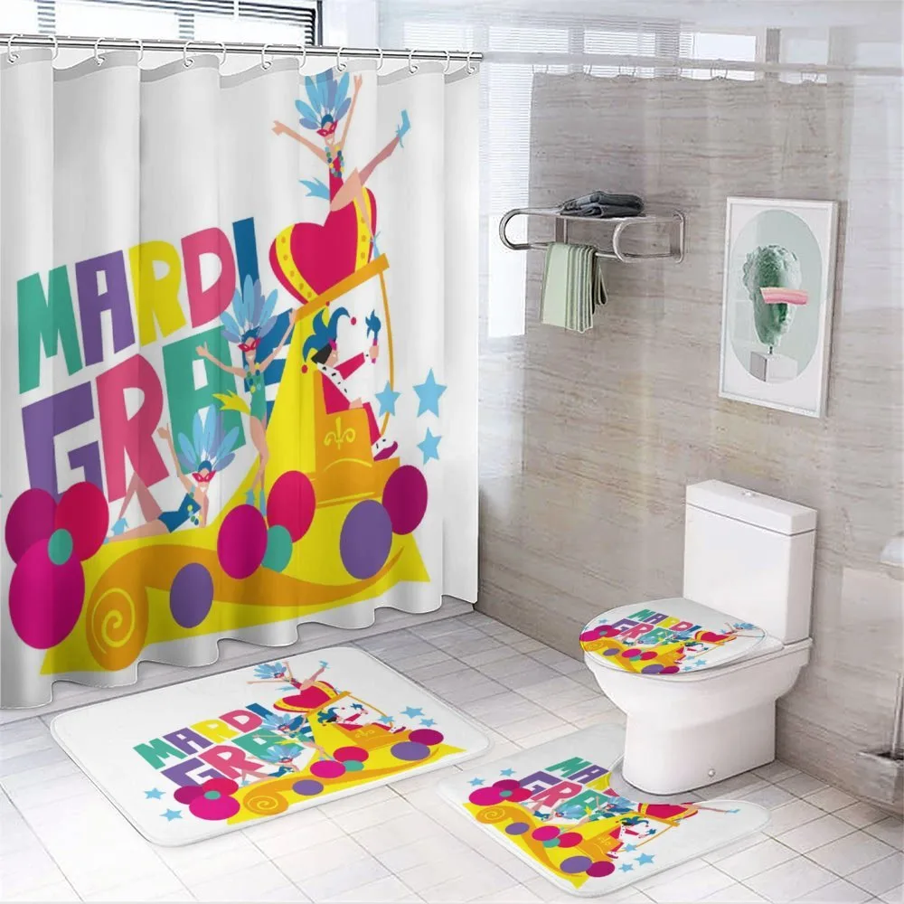 Parade Dancers Theme — 4-Piece Bathroom Set preview