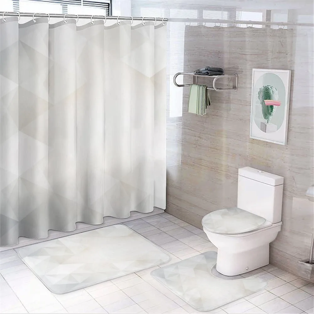 Polygon Contemporary — 4-Piece Bathroom Set preview