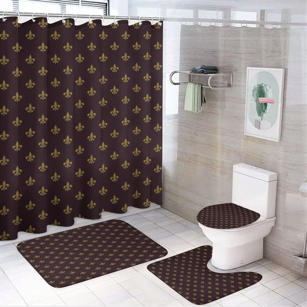 Royal Pattern — 4-Piece Bathroom Set preview