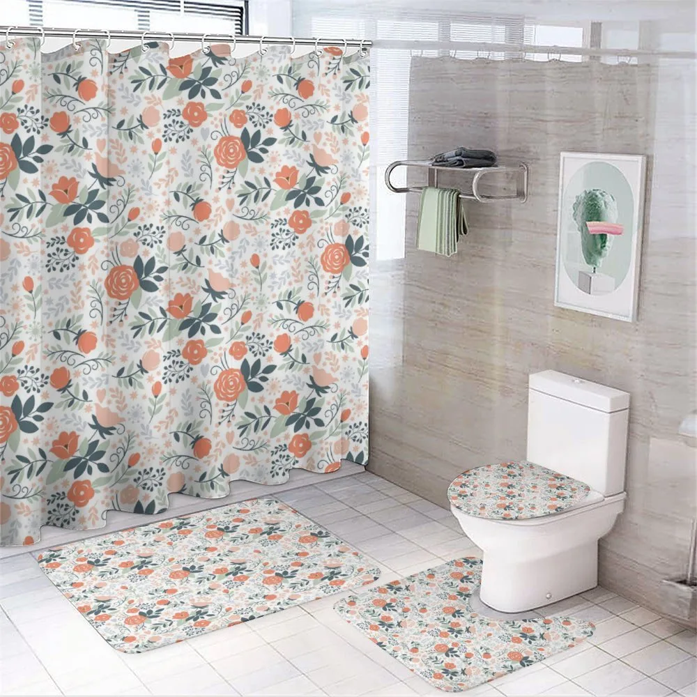 Shabby Nature Botanical — 4-Piece Bathroom Set preview