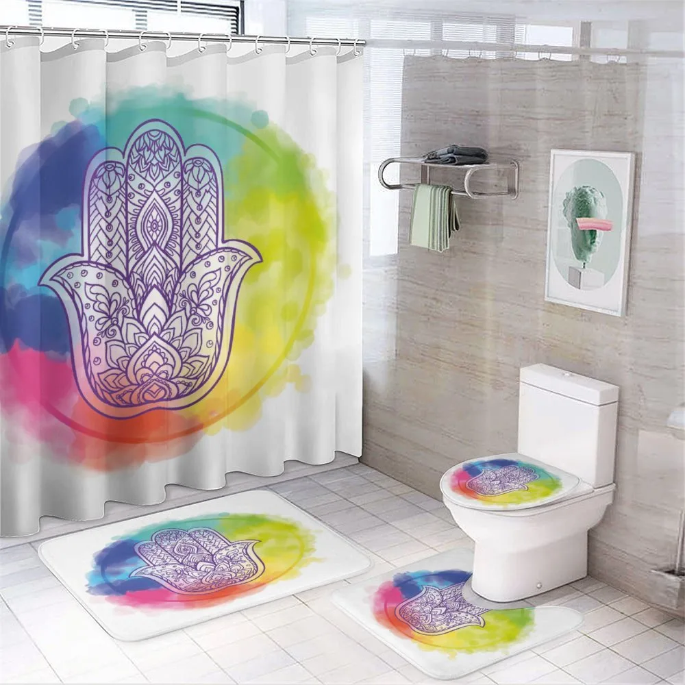 Dreamy Esoteric Charm — 4-Piece Bathroom Set preview