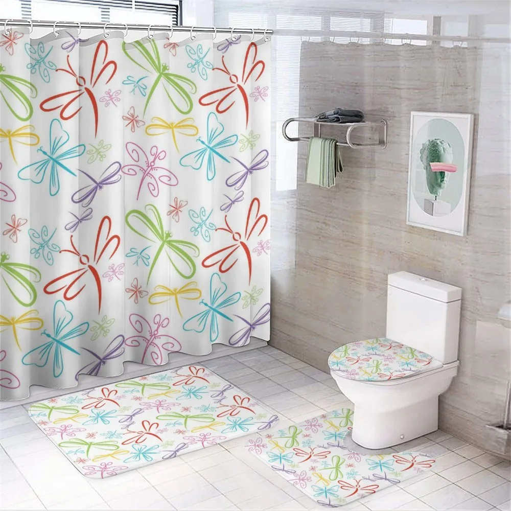 Insects Wings — 4-Piece Bathroom Set preview