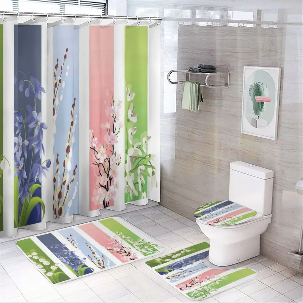 Lily Primrose Valley — 4-Piece Bathroom Set preview