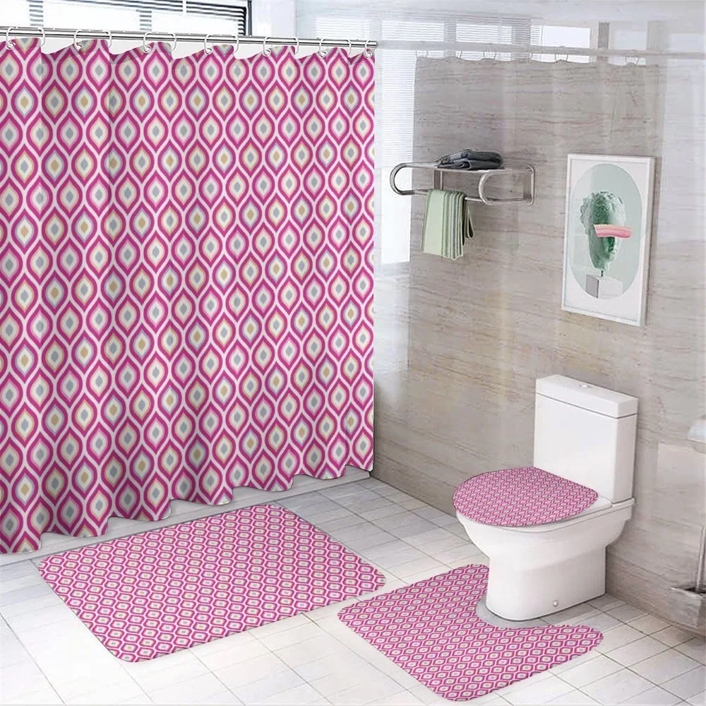 Curvy Nested Elliptic — 4-Piece Bathroom Set preview
