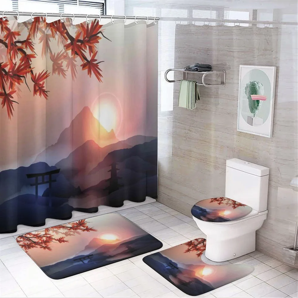 Majestic Himalayas Peaks — 4-Piece Bathroom Set preview
