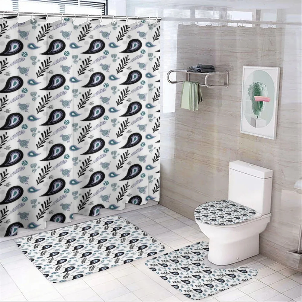 Ornamental Eastern Feels — 4-Piece Bathroom Set preview