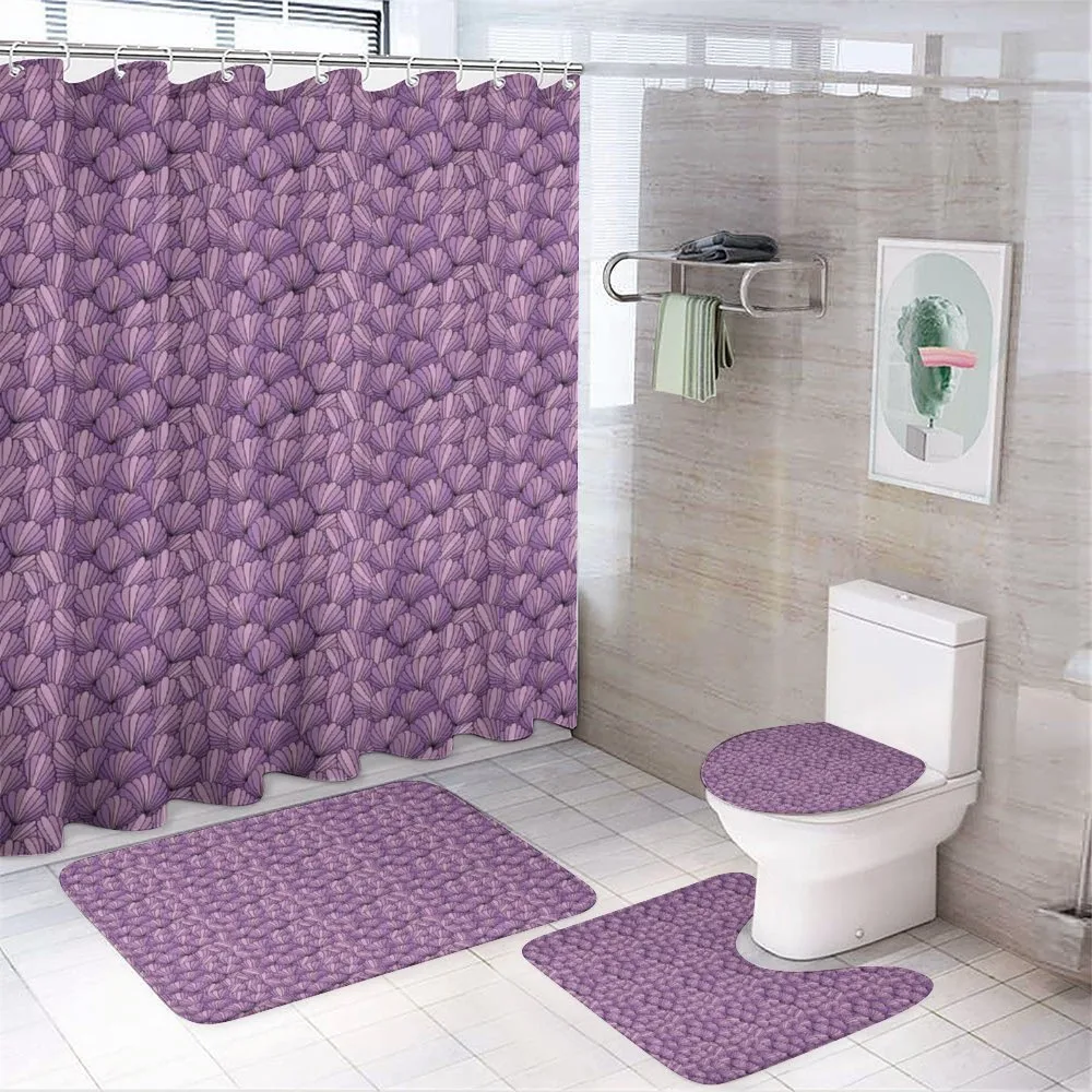 Ornamental Seashells — 4-Piece Bathroom Set preview