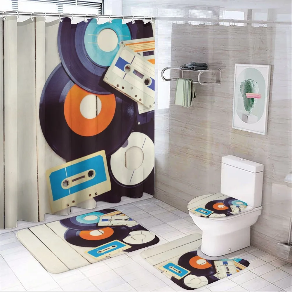Gramophone Records Audio — 4-Piece Bathroom Set preview