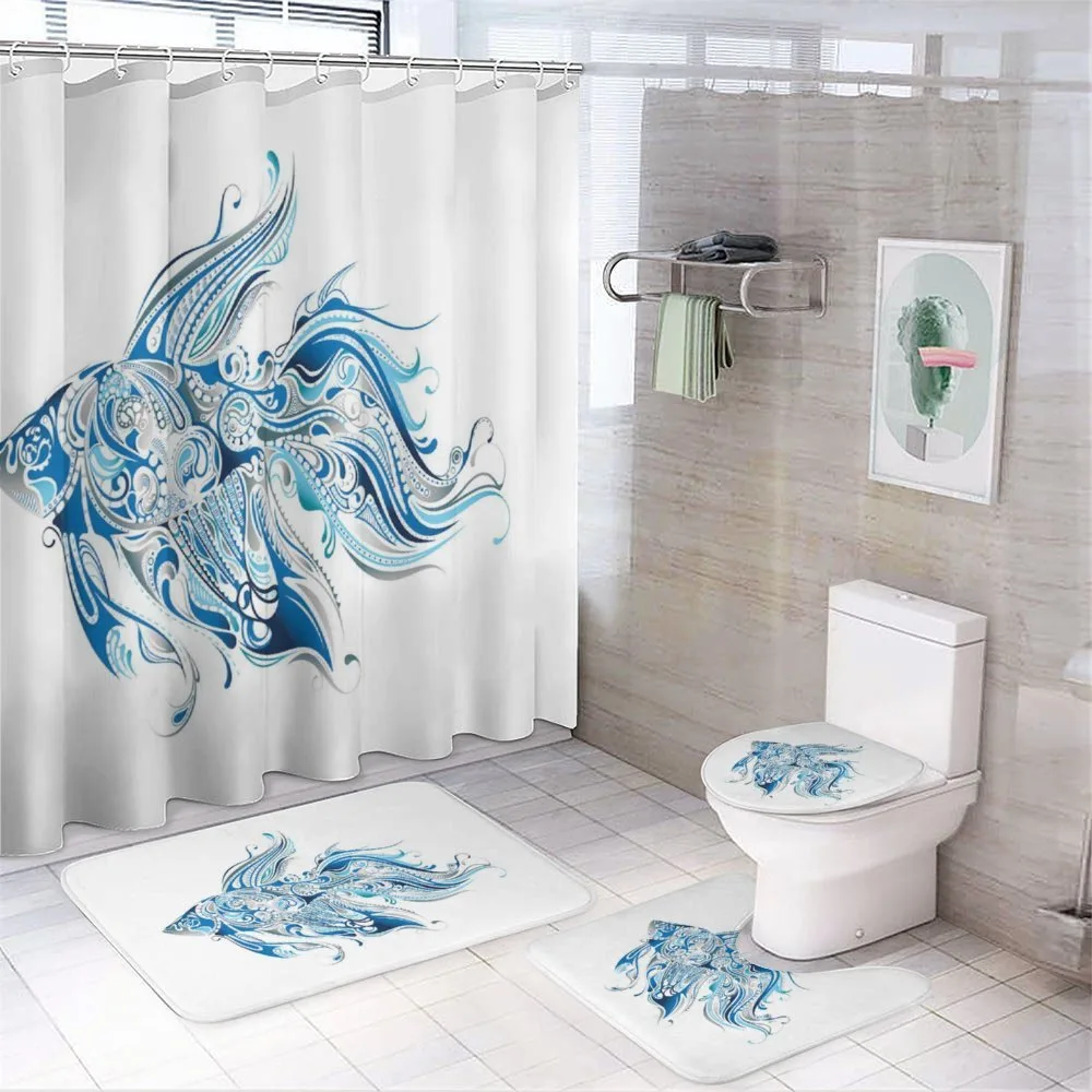 Abstract Betta Splenden — 4-Piece Bathroom Set preview
