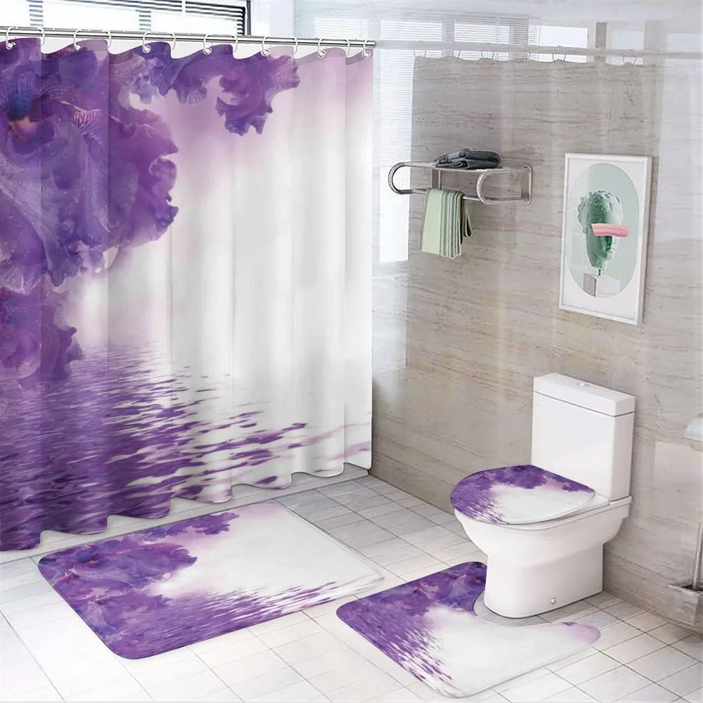 Iris Petals — 4-Piece Bathroom Set preview