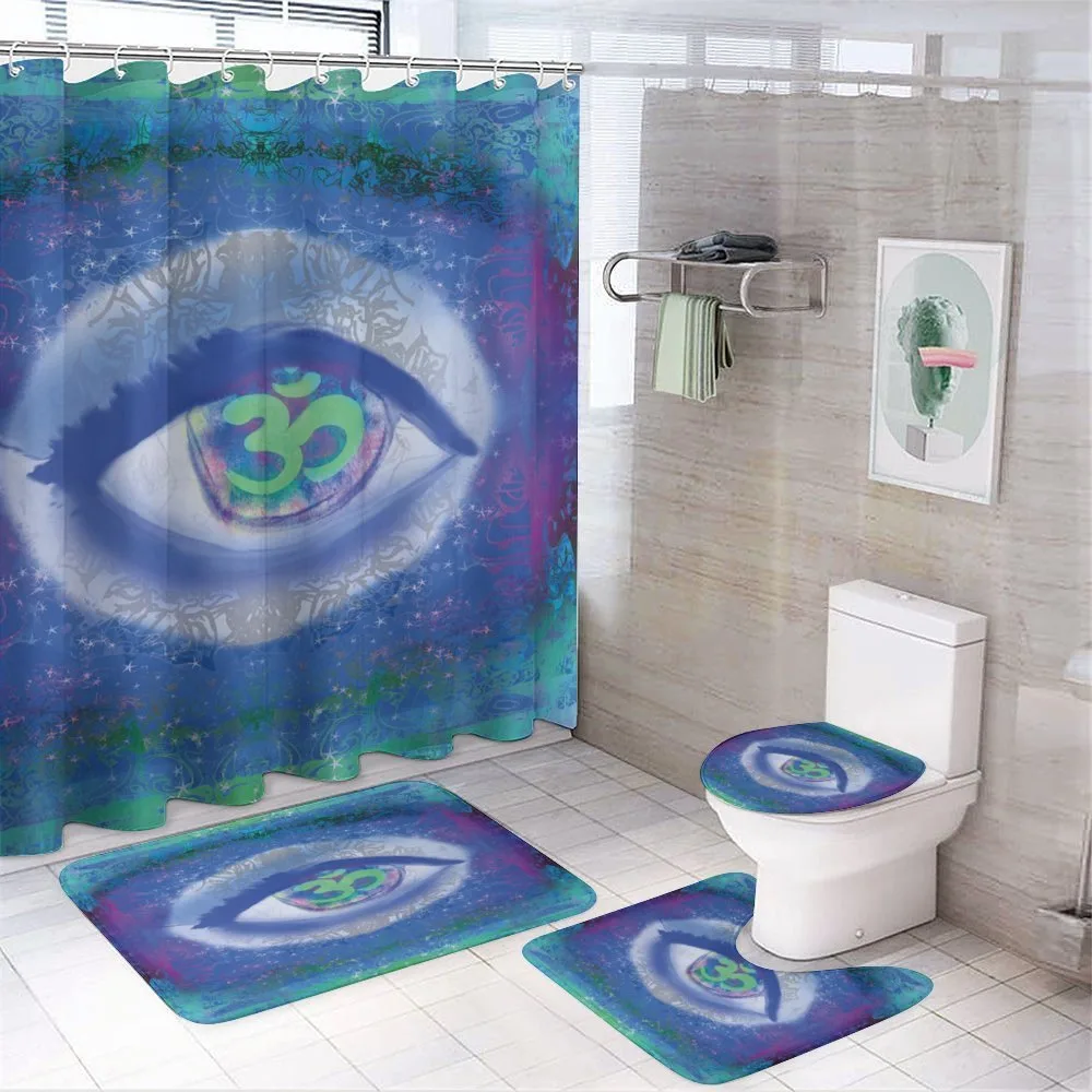 Mystical Sign Mandala — 4-Piece Bathroom Set preview