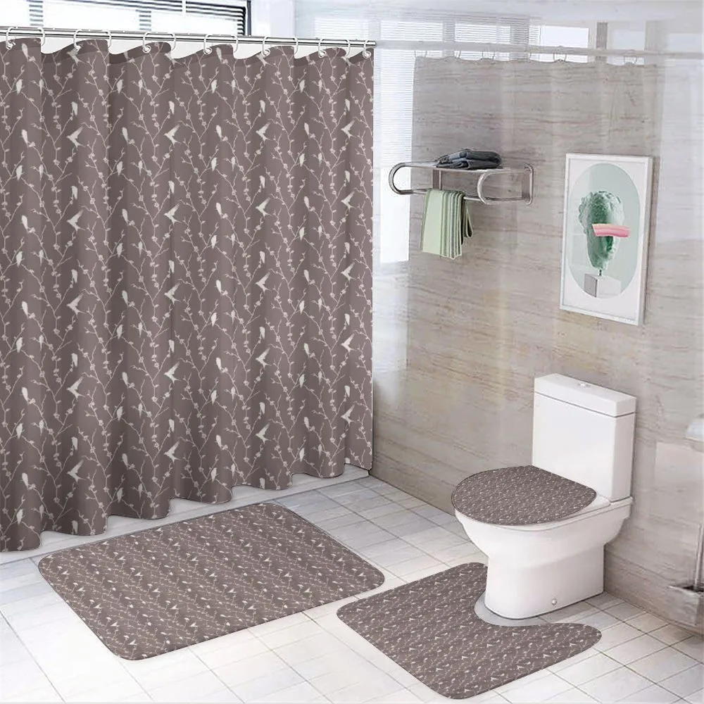 Resplendent Quetzal Bird — 4-Piece Bathroom Set preview