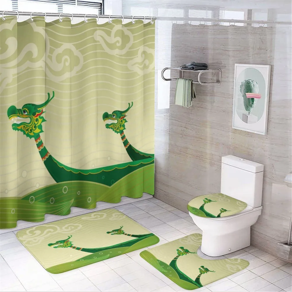 Tatsu Mythical Animal — 4-Piece Bathroom Set preview