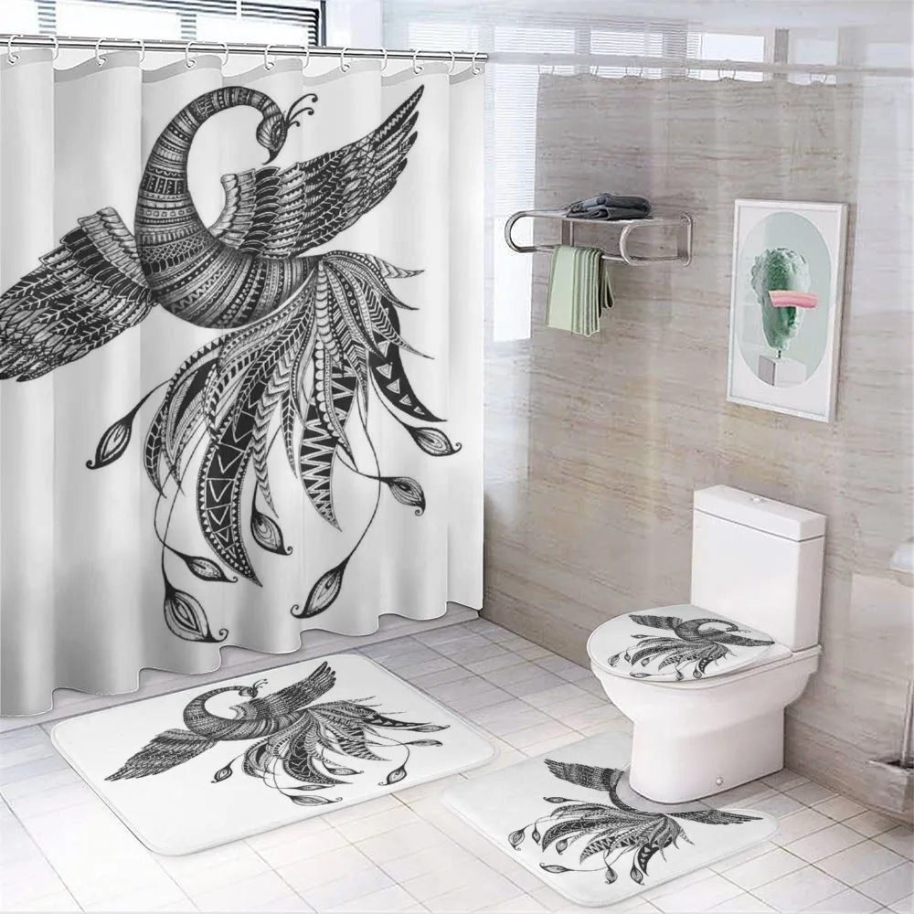Boho Style Ornament — 4-Piece Bathroom Set preview
