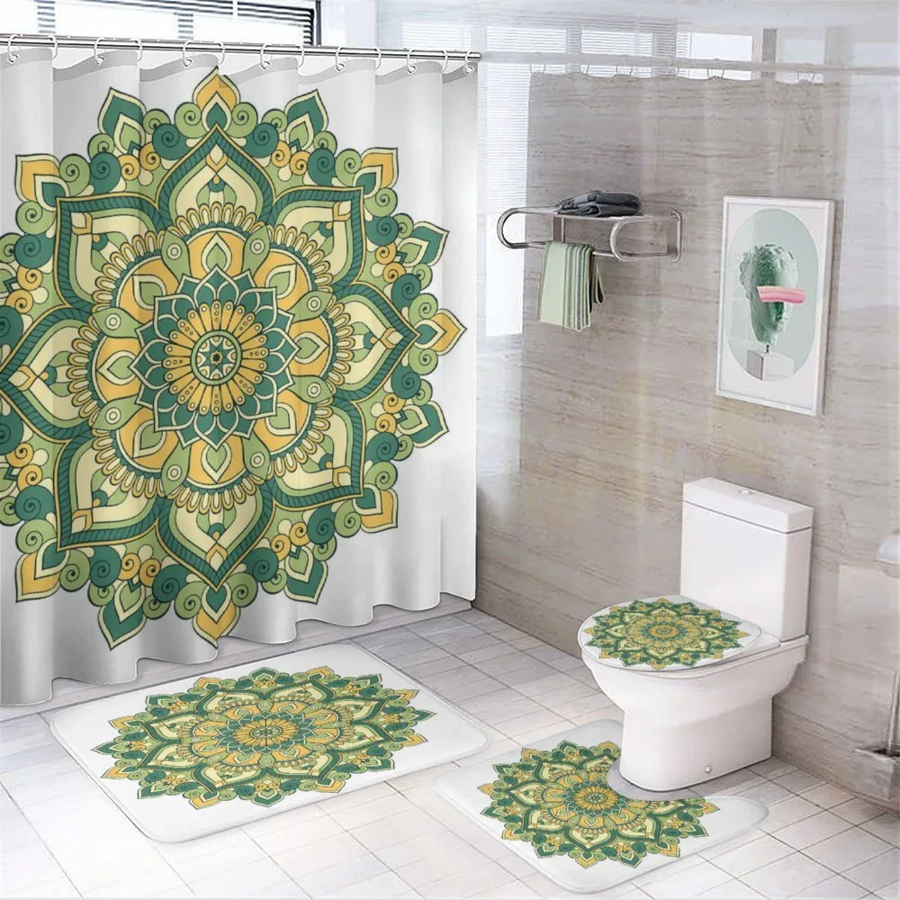 Dahlia Petals — 4-Piece Bathroom Set preview
