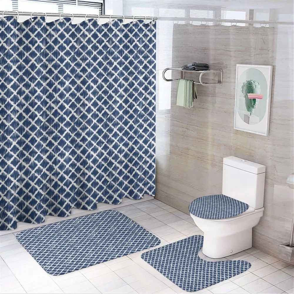 Sketchy Inner Shape — 4-Piece Bathroom Set preview