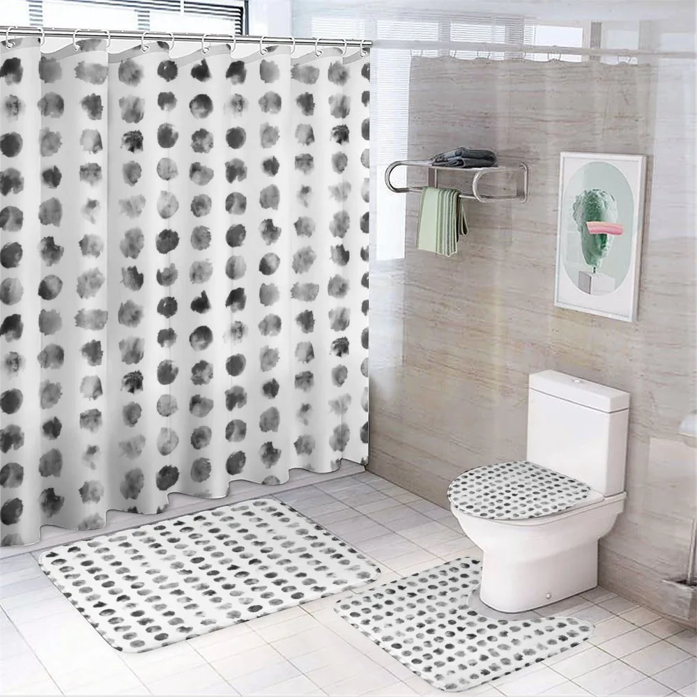 Circular Blob — 4-Piece Bathroom Set preview