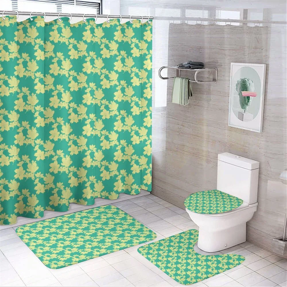 Botanical Flowers Blossom — 4-Piece Bathroom Set preview