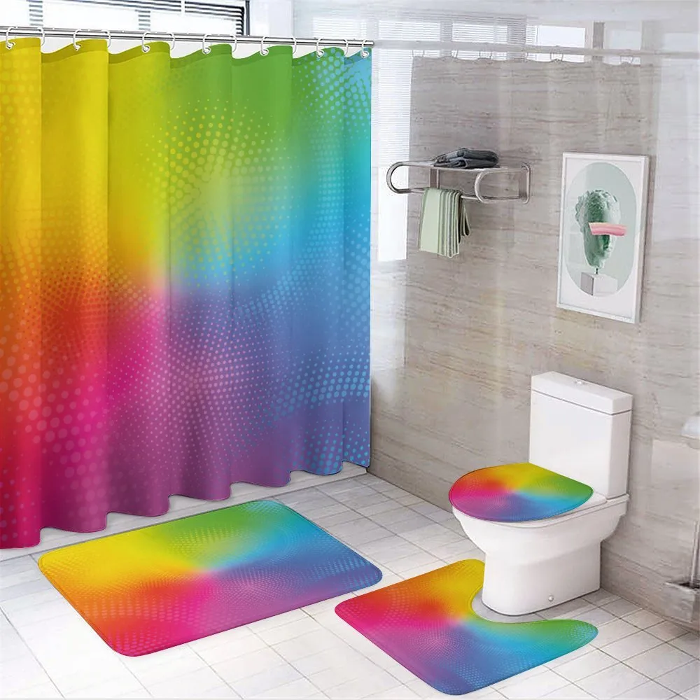 Vibrant Radiant Colors 4-Piece Bathroom Set product video