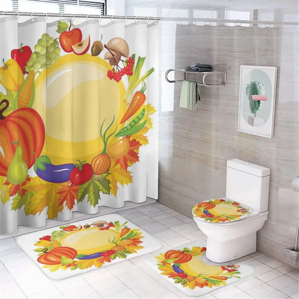 Garden Products Carrot 4-Piece Bathroom Set product video