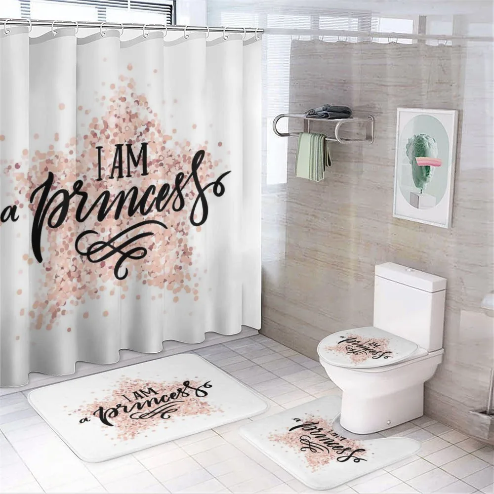 Modern Dotted — 4-Piece Bathroom Set preview