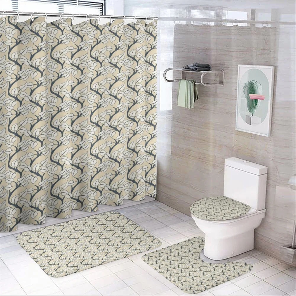 Flourishing Branches — 4-Piece Bathroom Set preview