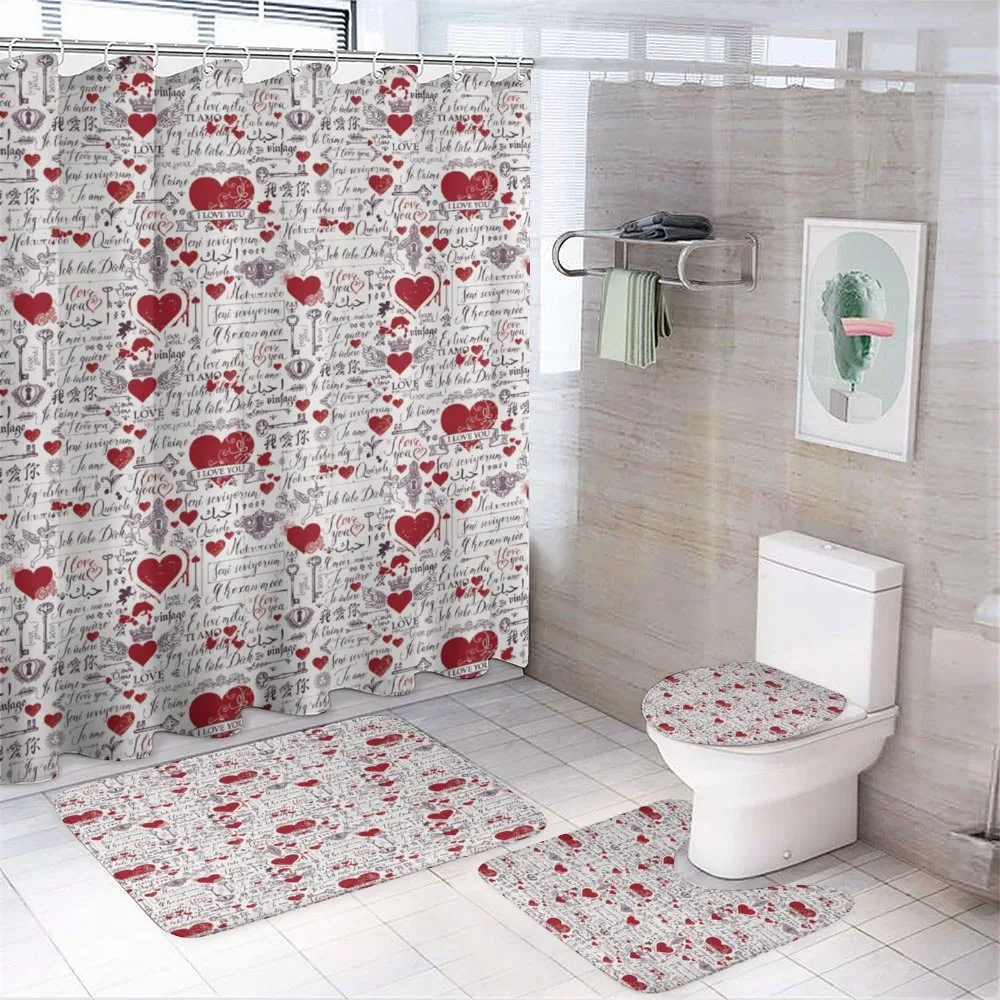 I Love You Lingo — 4-Piece Bathroom Set preview