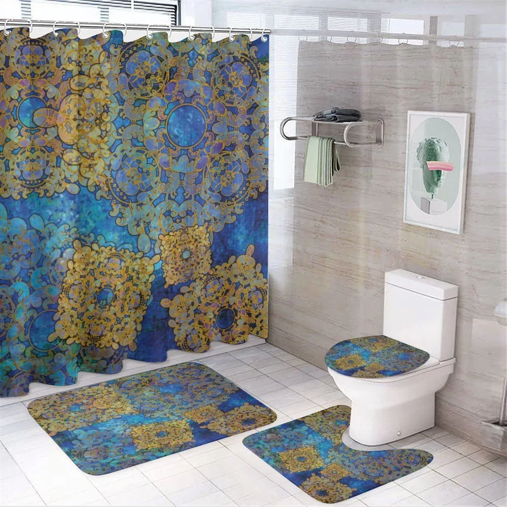 Persian Motif Bohemian — 4-Piece Bathroom Set preview