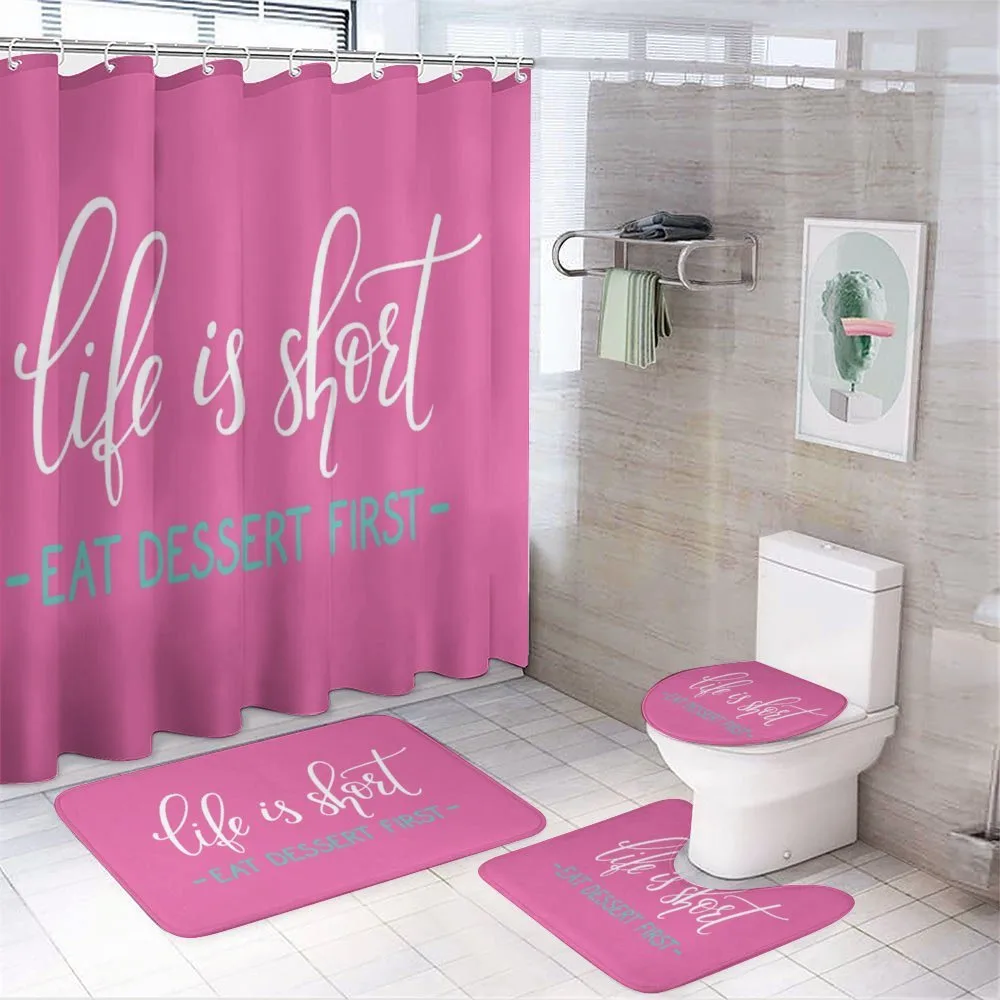 Style Eat Dessert First — 4-Piece Bathroom Set preview