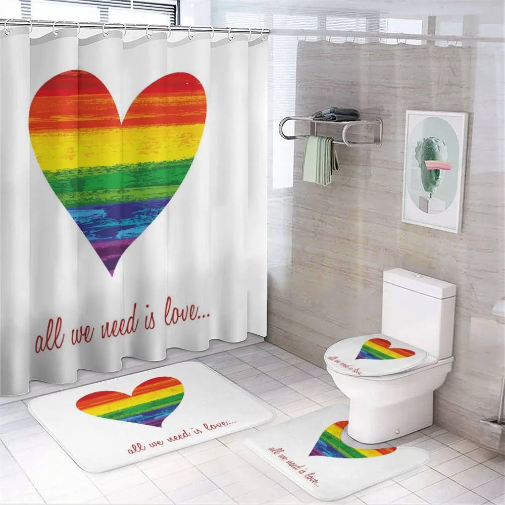 We Need Gay Love — 4-Piece Bathroom Set preview