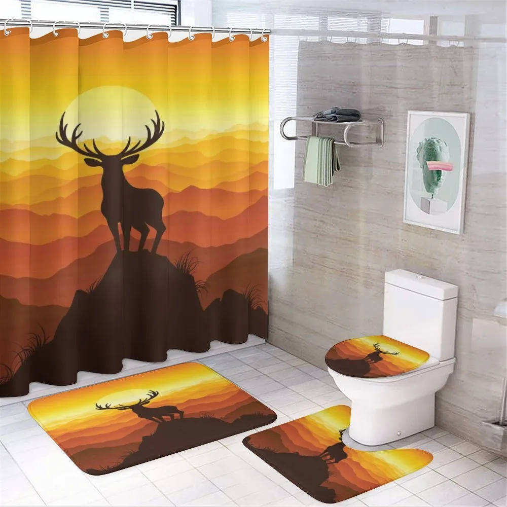 Wildlife Sunset Hill — 4-Piece Bathroom Set preview