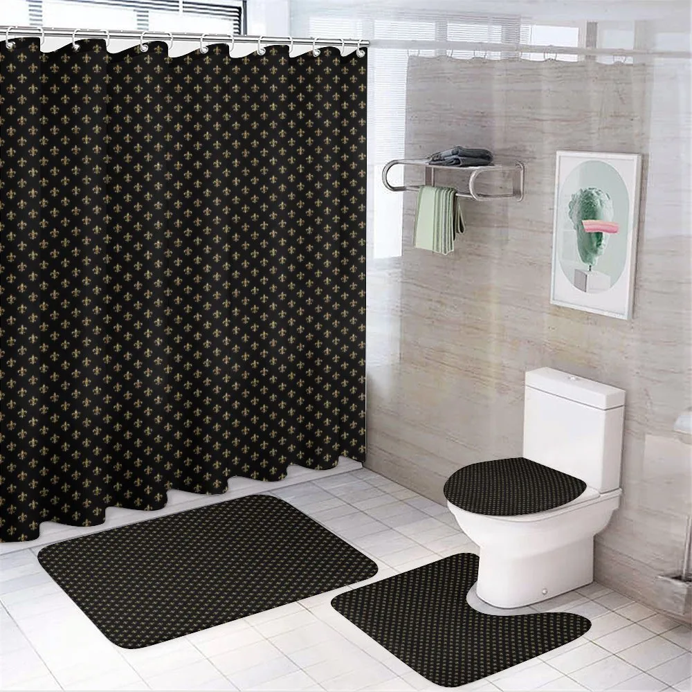 French Classic on Dark 4-Piece Bathroom Set product video