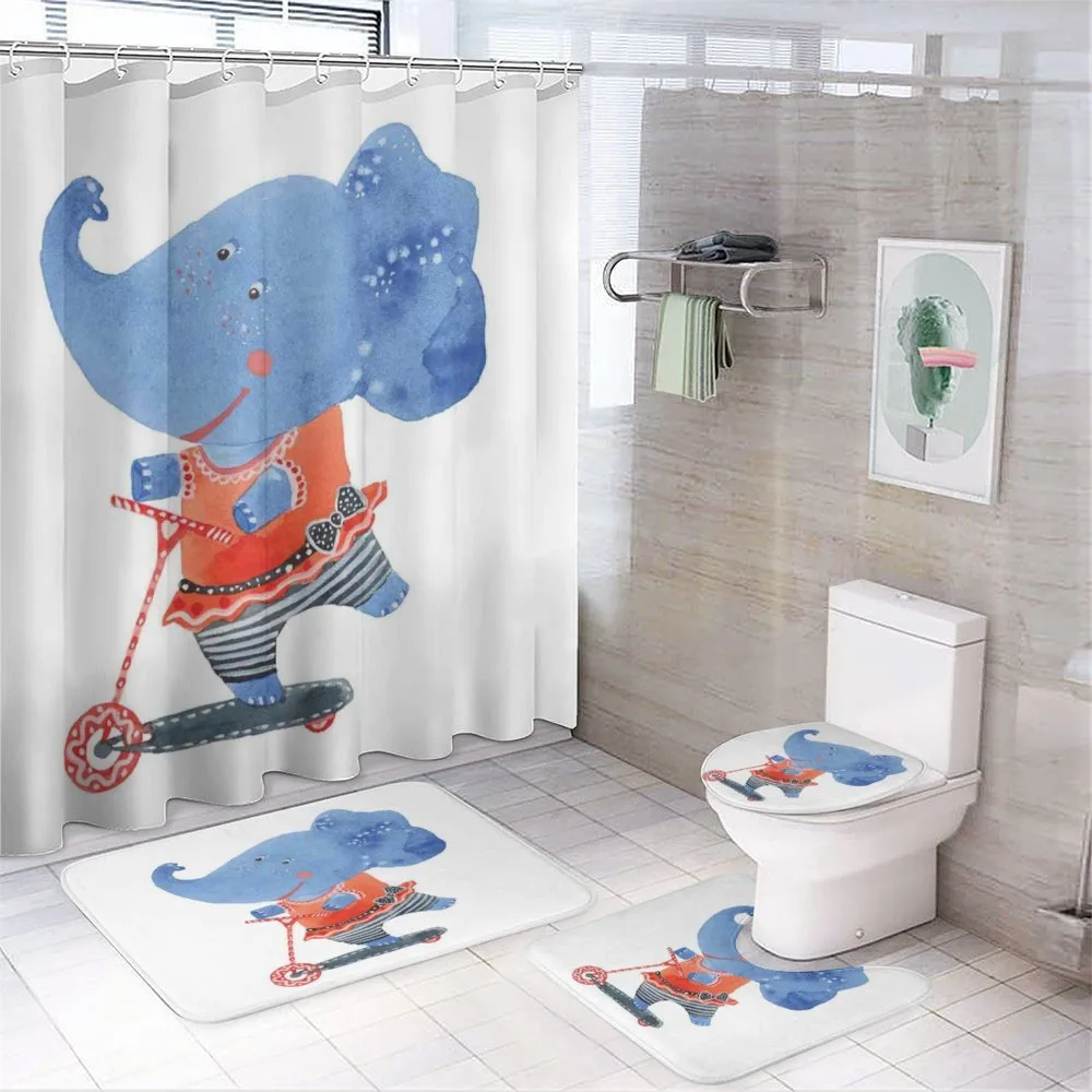 Animal Scooter — 4-Piece Bathroom Set preview